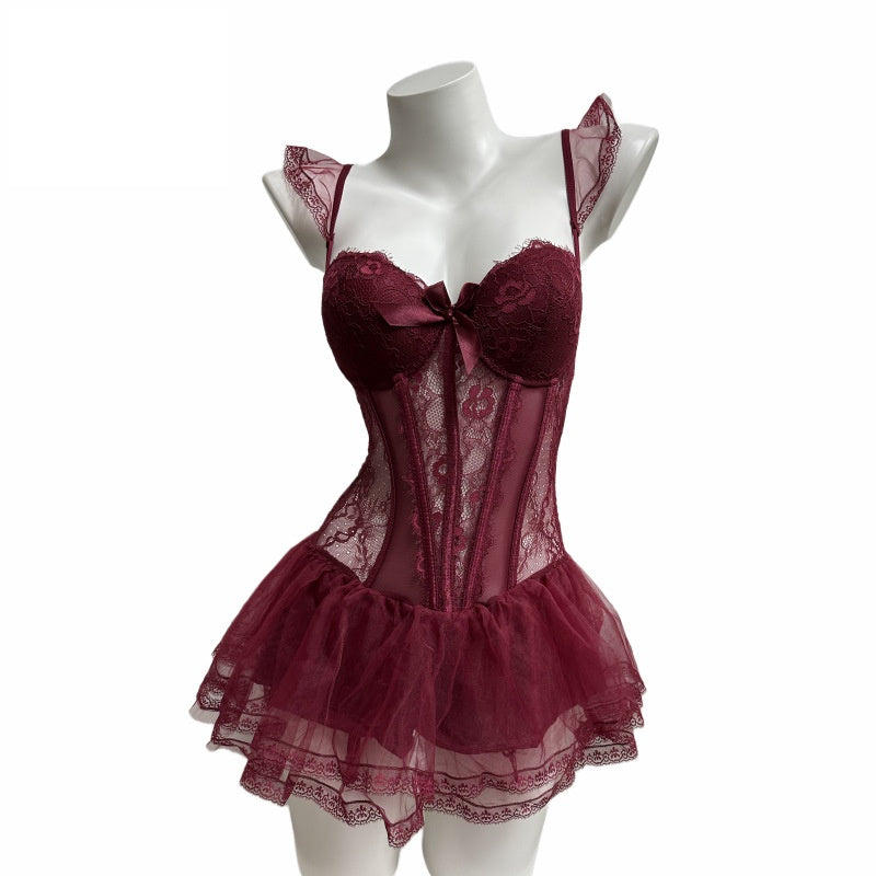 Lover’s Secret Underwire Lace Intimates Set