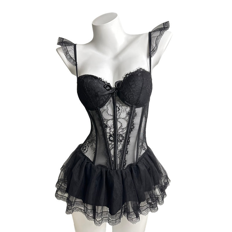 Lover’s Secret Underwire Lace Intimates Set